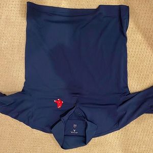 Antigua Navy Blue Boston Red Sox Polo, Mens size Medium.